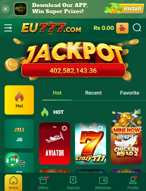 EU777 Game Pakistan