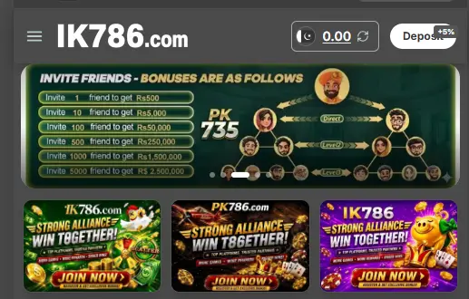 IK786 Game Pakistan