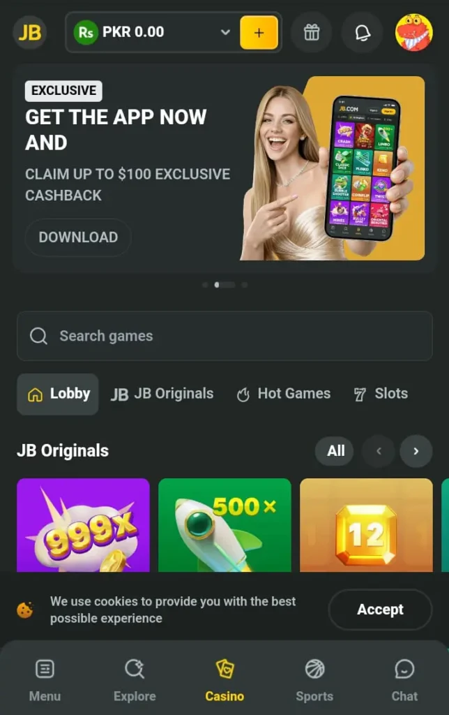JB GAme Pakistan